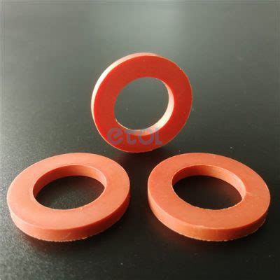 Food grade elastic silicone o ring flat rubber sealing o ring - ETOL