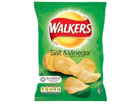 Walkers Salt and Vinegar Crisps