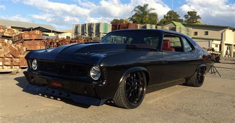 Check Out This Blacked Out 1970 Chevy Nova With 1,500 HP!