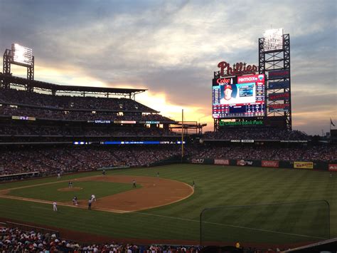 Pin by Z on I love Philadelphia | Phillies stadium, Baseball park, Baseball stadiums parks