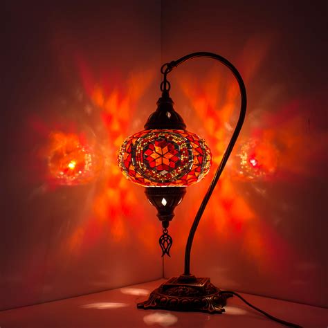 Turkish Lamp Handmade Turkish Mosaic Table Lamp Decorative | Etsy