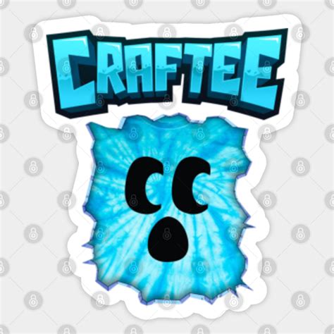 craftee minecraft skin craftee - Craftee Minecraft Skin Craftee - Sticker | TeePublic