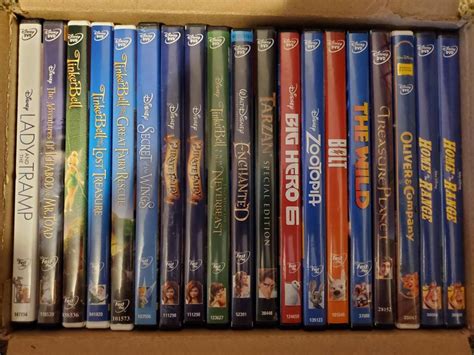 Disney's DVD Choose Me Box choose Your Favorites - Etsy