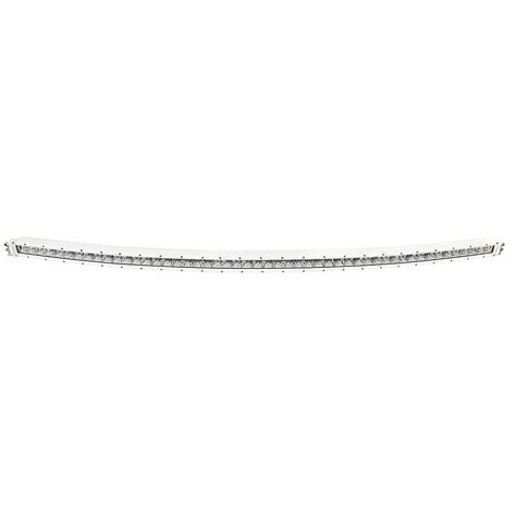 50 Inch LED Light Bar Single Row Curved White Spot RDS SR-Series RIGID Lighting 87531