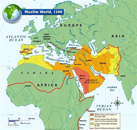 The Muslim World, 1200 | History | Pinterest | Muslim