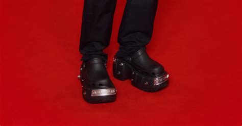 Would you wear the new Balenciaga x Crocs platform shoes?