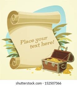 Pirate Treasure Chest Vector Illustration Stock Vector (Royalty Free) 152507366 | Shutterstock