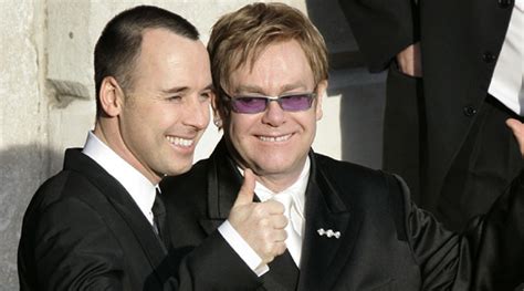 Elton John marries longtime partner David Furnish | Hollywood News - The Indian Express