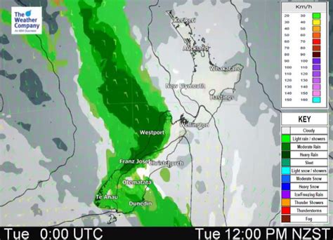 Tuesday’s national forecast | WeatherWatch - New Zealand's Weather Data ...