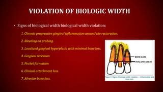 Biologic width | PPT