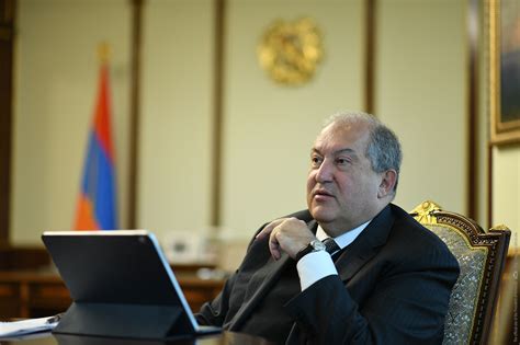 President of Armenia continues a distant conversation series with representatives of culture and ...