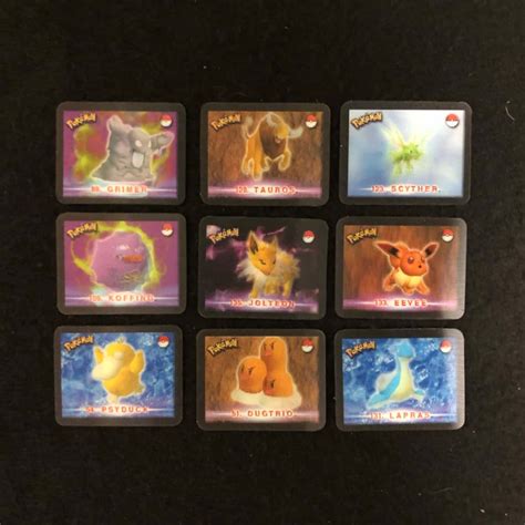 30+ Pokemon 3D Action Stadium Cards - Incomplete Set-(s)