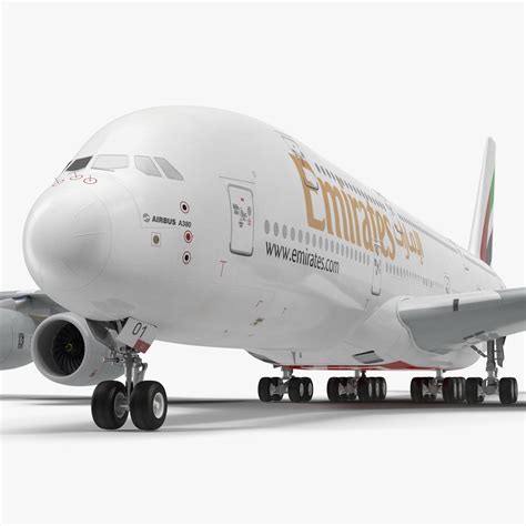 airbus a380-1000 emirates 3ds