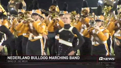 Nederland High School is the Blitz Band of the Week for week 11 - YouTube