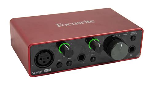 Focusrite Scarlett Solo 3rd Gen Envio em 24H