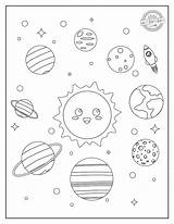 Free Printable Planets Coloring Pages sketch template