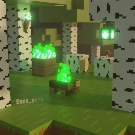 What if: Green copper fire... : r/Minecraft