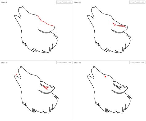 How To Draw A Wolf For Kids How To Draw Wolves Animal Drawings | Images and Photos finder