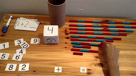 Montessori Math Activities for Counting and Addition with Rods | Montessori math activities ...