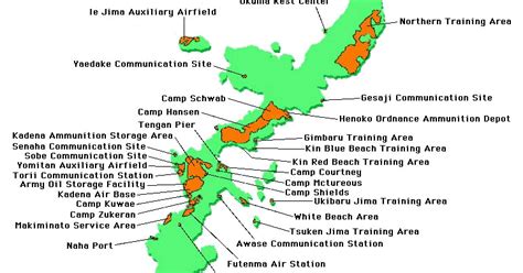 The U.S. Military Occupation in Okinawa: U.S. Military Facilities and Areas