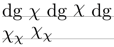 symbols - How to type an inline chi in Latex - TeX - LaTeX Stack Exchange