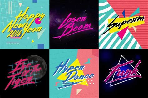 90s Themed Patterns and Fonts to use on Your Next Graphic Design ...