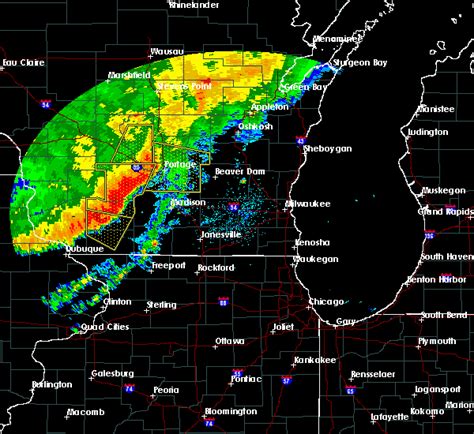 Interactive Hail Maps - Hail Map for Madison, WI