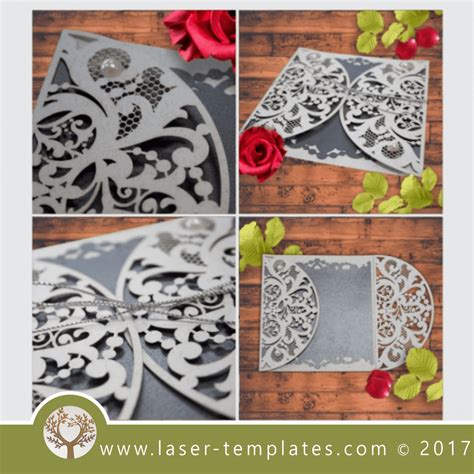 Laser cut Wedding Template Collection. Download Vector Templates and ...