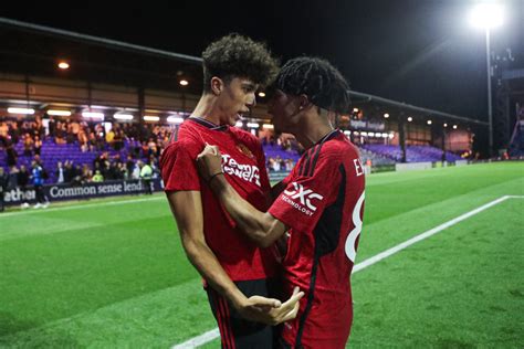 Manchester United under-18s top scorers and assist leaders for 2023/24