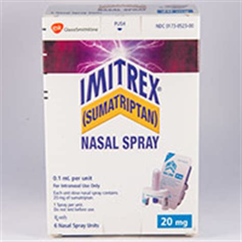 IMITREX NASAL SPRAY Dosage & Rx Info | Uses, Side Effects