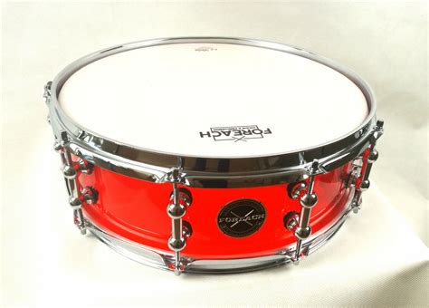 Seamless Ruby Red Acrylic Acoustic Snare Drum 14"x4.5" | eBay