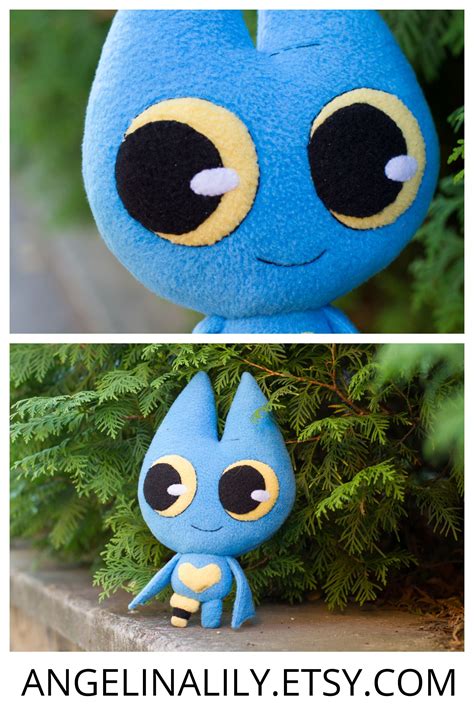 Adorabat Plush Mao Mao Heroes of Pure Heart Plushies Inspired, Handmade Adorabat Decoration, 9.8 ...