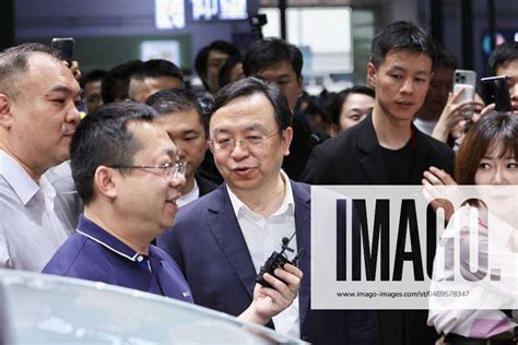 BEIJING, CHINA - APRIL 26: BYD founder and CEO Wang Chuanfu is seen ...