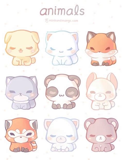 Pin by Lupita Love on Fondos y Patterns♥ | Cute animal drawings kawaii ...