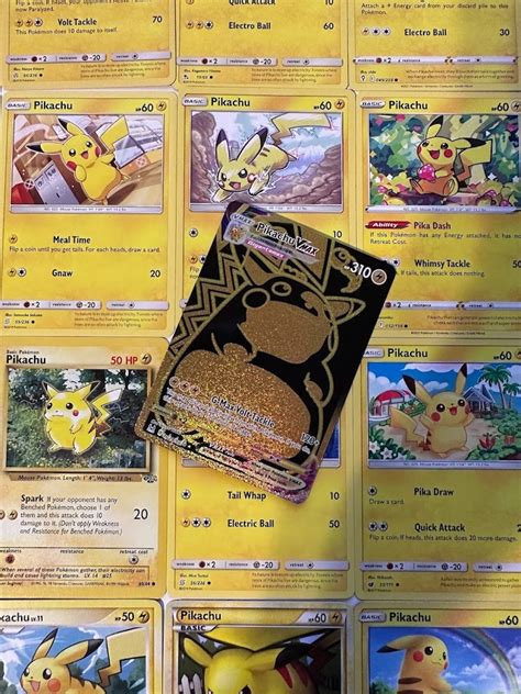 Pokemon 10 Card All Pikachu Pack With Holo Foil Promo Vintage and Ultra ...