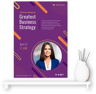Free Customizable Conference Poster Templates | DocHipo