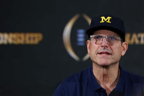 Jim Harbaugh Lands First Head Coach Interview of Year