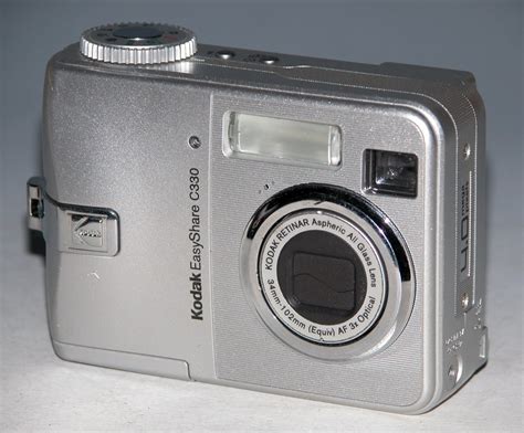 Kodak EasyShare C330 4.0MP Digital Camera - Silver #0754