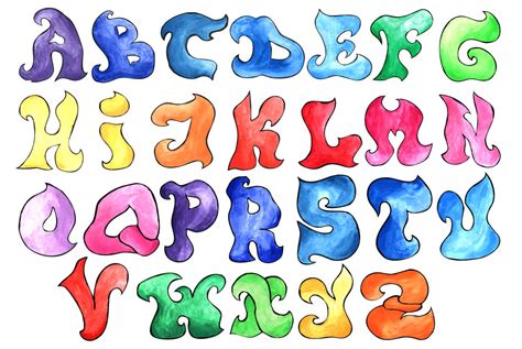 English alphabet by mangorielle on DeviantArt