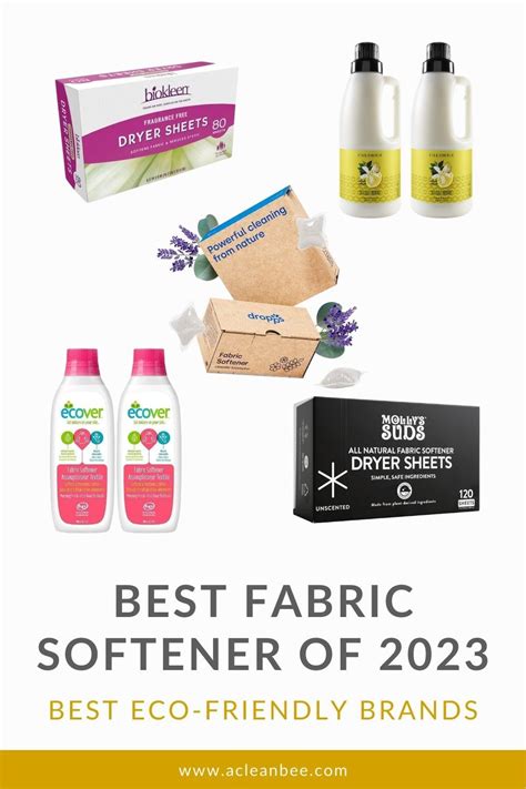 Best Eco-Friendly Fabric Softener | Eco friendly fabric, Fragrance free products, Fabric softener