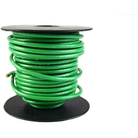 10 Gauge AWG 50 Feet Solid Copper Green Ground Wire UL Listed Satellite Cable | eBay