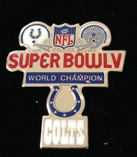 Rare Indianapolis Colts vs Dallas Cowboys Super Bowl V Championship ...