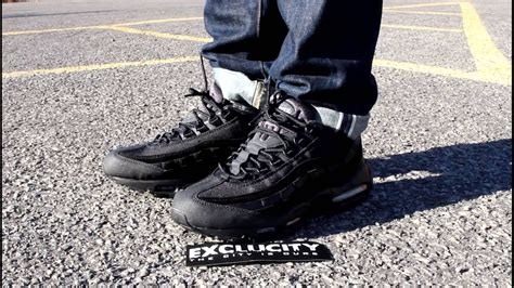 AIR MAX 95 PREMIUM "BLACK/ANTHRACITE" - ON FEET EDITION @ EXCLUCITY ...