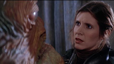 Carrie Fisher's Time With Jabba In Return Of The Jedi Was Even Grosser ...