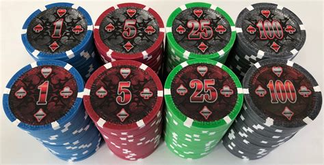 300 Paulson Pro Series Poker Chips - Apache Poker Chips