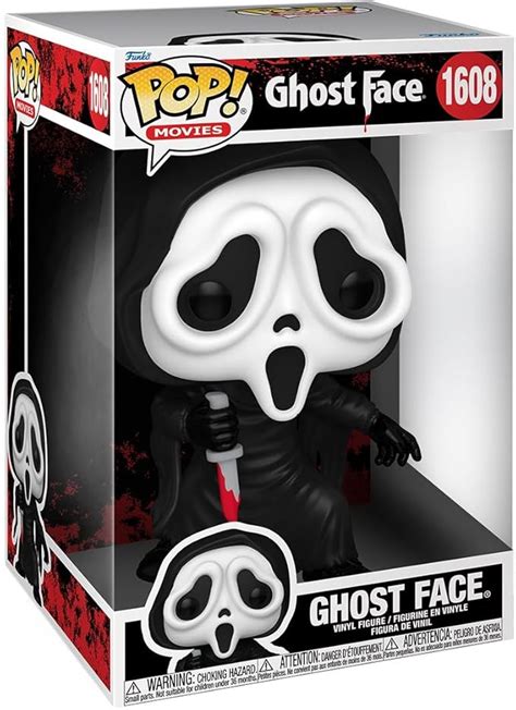 Amazon.com: Funko Pop! Jumbo: Ghostface - Ghostface : Ghostface: Toys ...