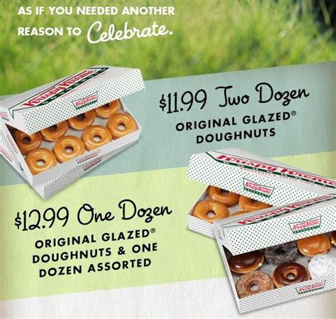 Krispy Kreme Donuts Coupons | 2 Dozen for the Price of 1!