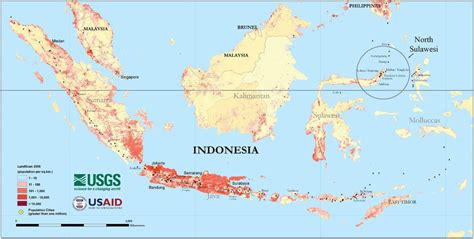 Population density in Indonesia [OS] [1600x810] : MapPorn