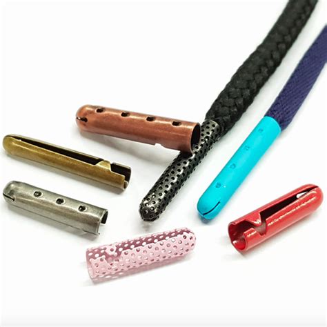 Metal aglet shoelace: with nicely electorphoresis coating.