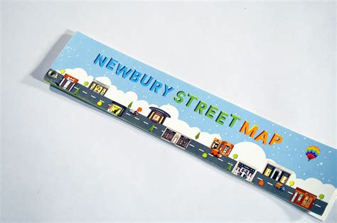 Newbury Street Map on Behance